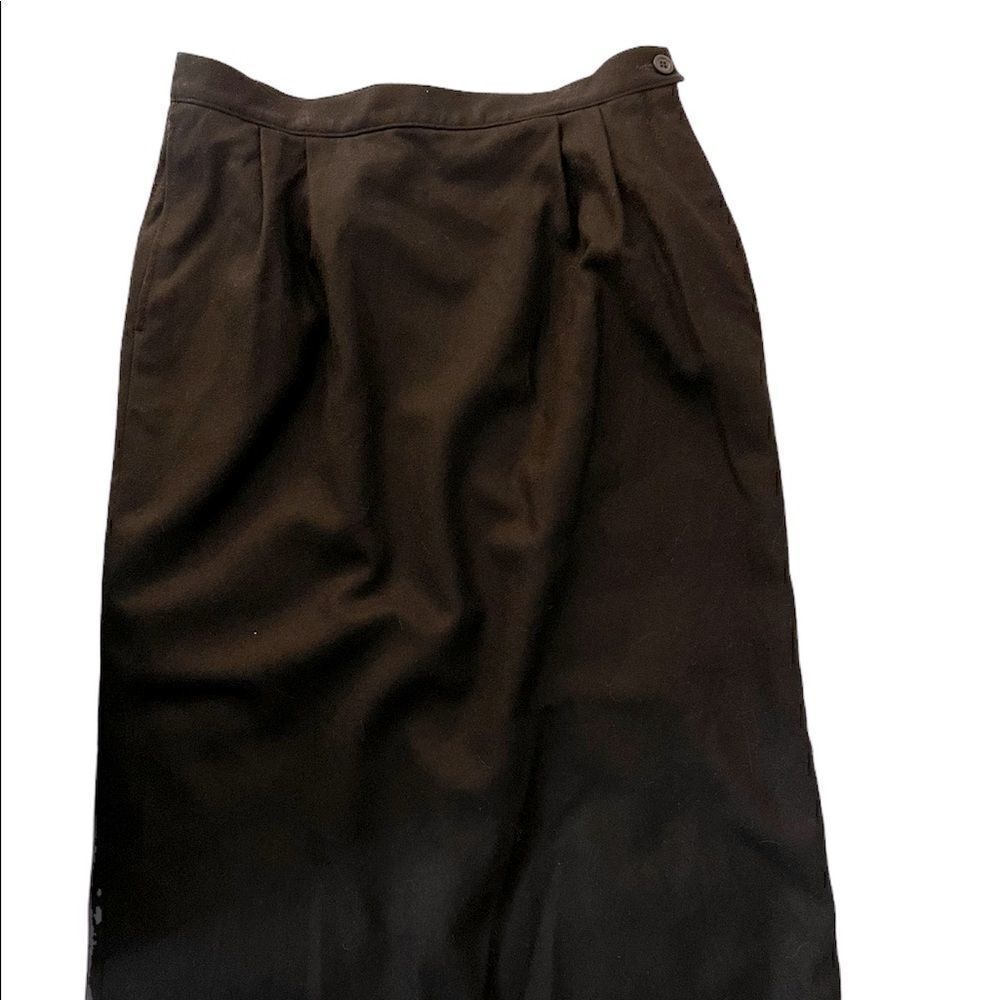 𝒱𝒾𝓃𝓉𝒶𝑔𝑒 • Pendleton Black Pencil Skirt